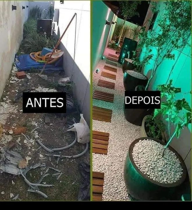 Jardinagem e limpeza