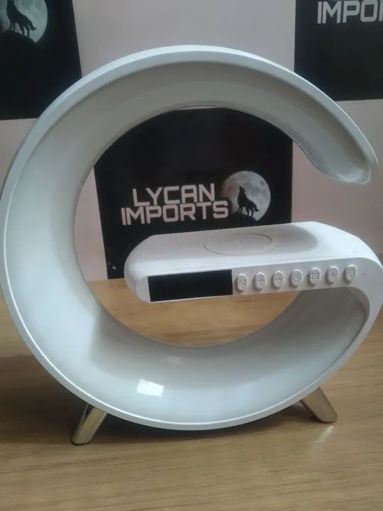 Super Luminária RGB Speaker Multifuncional 