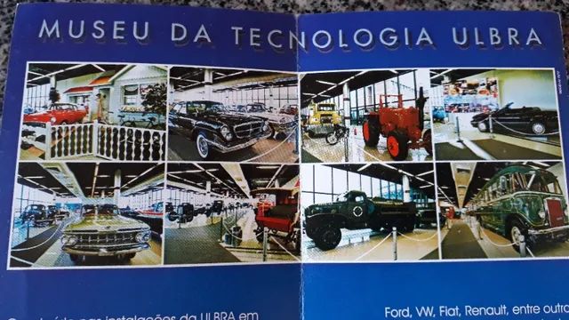 Folder de Apresentação do Museu do Automóvel e Tecnologia da Ulbra - Foto 4