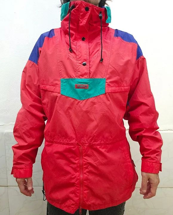 Jaqueta Columbia Vintage Anos 90 tam.GG corta vento impermeavel n é the north face nike