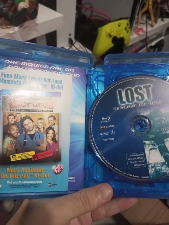 Blu Ray Lost quinta temporada importado - Foto 4