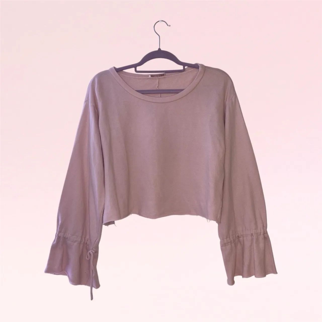 Blusa Cropped com Detalhes nas Mangas - Forever 21