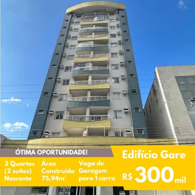FIT - Apto. Duplex - Nascente - Pelinca - Ed. Gare - 2 Quartos (sendo 2 suítes)