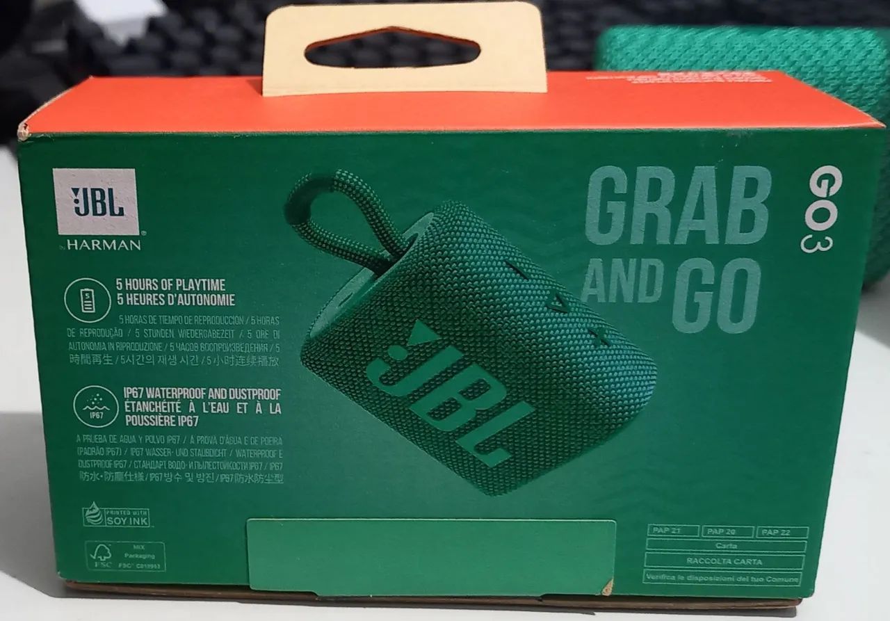 JBL Go 3 portátil - Verde - Foto 3