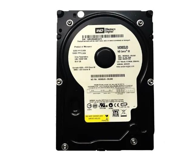 Disco Rígido Interno Wd 80gb Sata P/desktop,pc