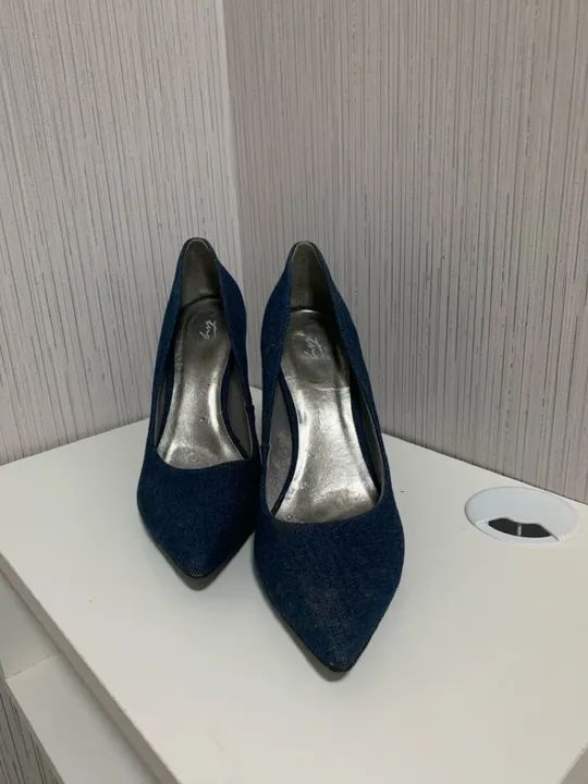 Scarpin Feminino Jeans  - Foto 2