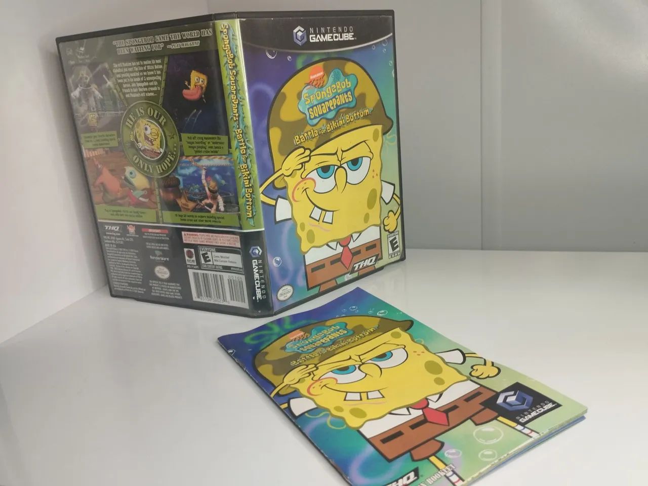 JOGO Sponge Bob para Game Cube original 