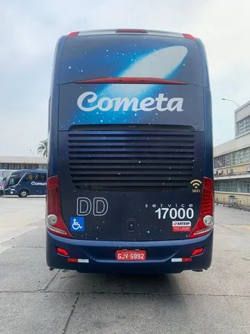 Mercedes - O500 RSDD - Paradiso 1800 DD G7 - Com WC - 8X2 - 2017 - Foto 7