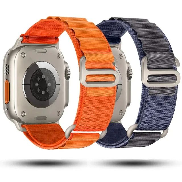 Pulseira para relógio smartwatch Alpina Apple Watch W8 Iwo etc