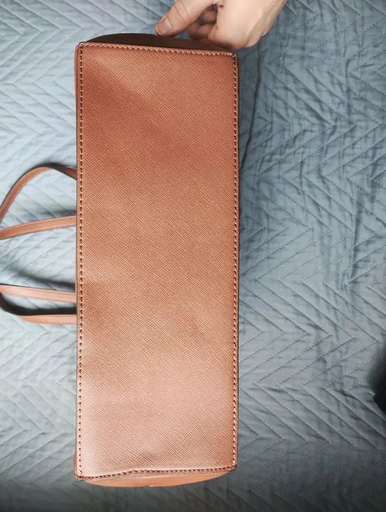 bolsa grande tote bag marrom importada aldo - Foto 5