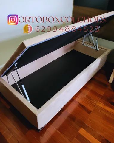 Cama Box Baú Solteiro com preço de fabrica - Foto 2