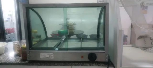 Estufa Para Salgados 3 Bandejas - usada