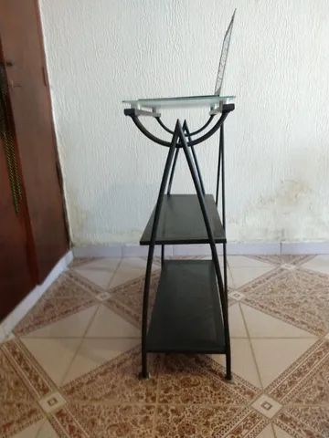 Rack em ferro e vidro - Foto 3