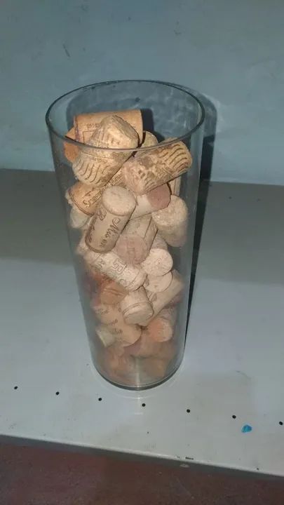 Lote rolhas em cortiça conjunto, originais, usadas, tenho umas 60u. - Foto 2