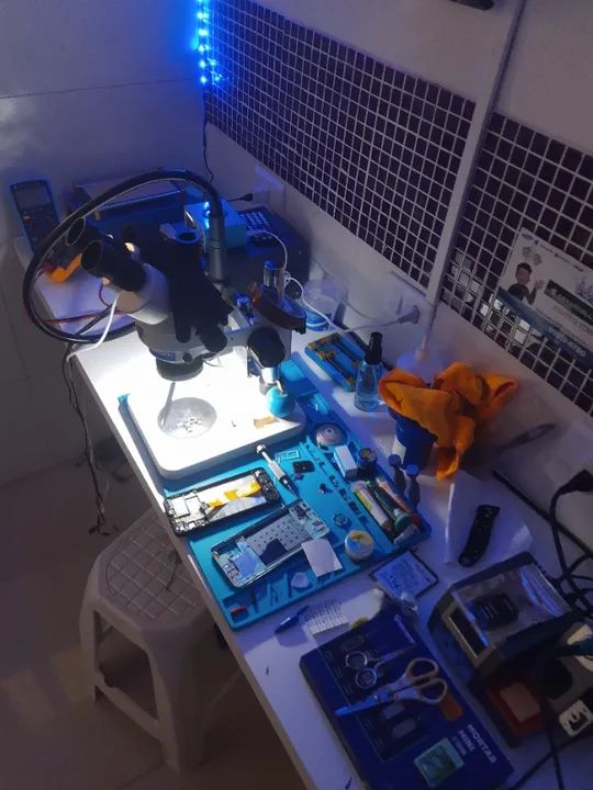 Troca display tela bateria assistência técnica  - Foto 3