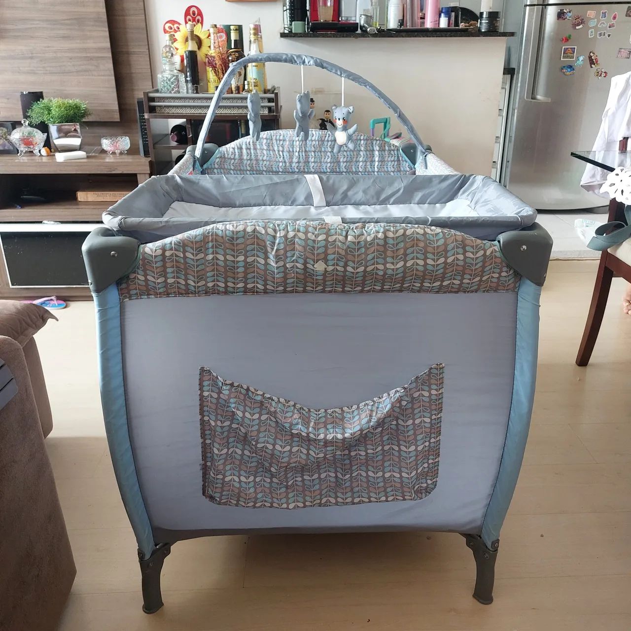 Berço portátil COMPLETO! NOVO!!! - Foto 2