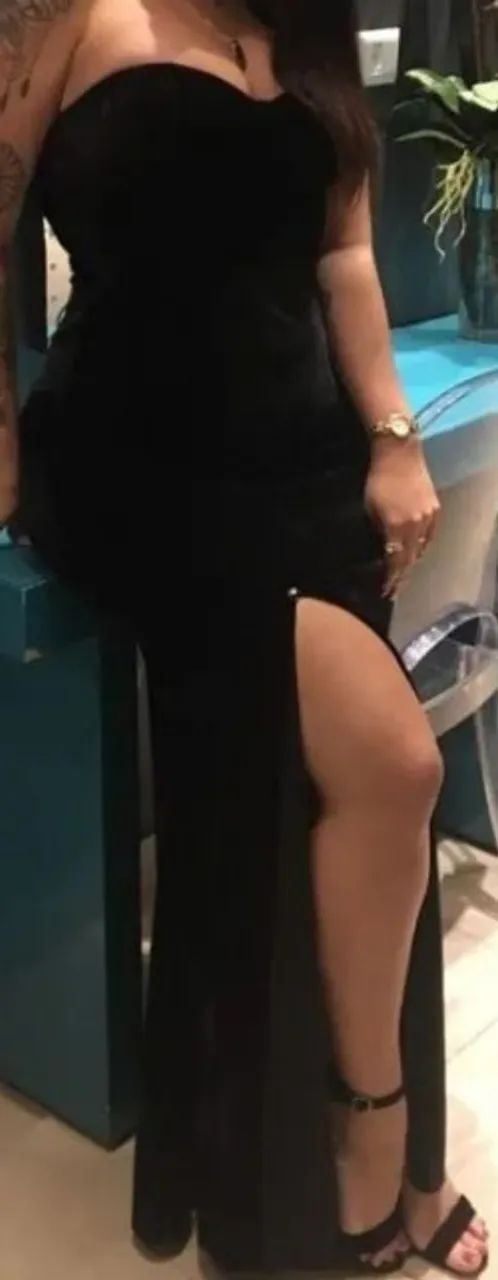 VESTIDO VELUDO LINDO 