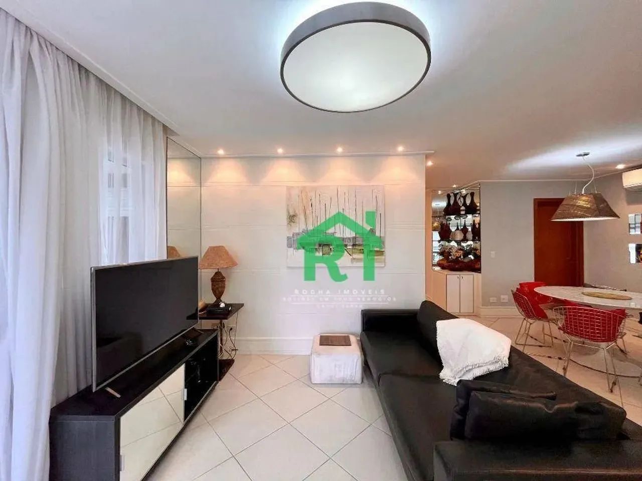 Apartamento com Varanda Gourmet, 3 dormitórios (suítes), 2 vagas, Jardim Astúrias - Guaruj - Foto 4
