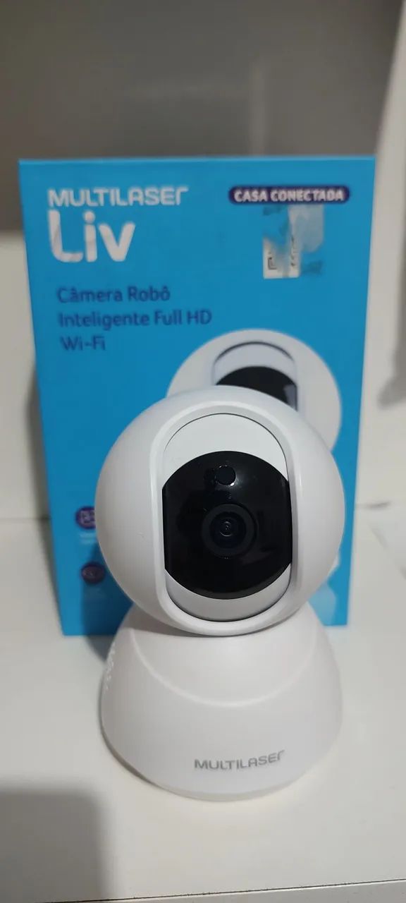 Câmera robô inteligente babá eletrônica 