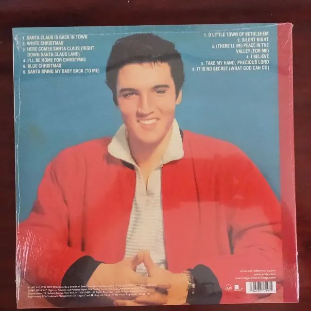 Disco de vinil Elvis Presley - Elvis' Christmas Album novo lacrado USA - Foto 6