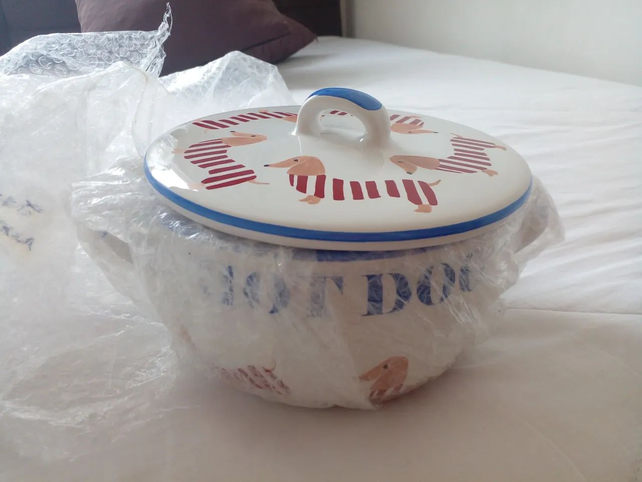 Terrina para hot dog 