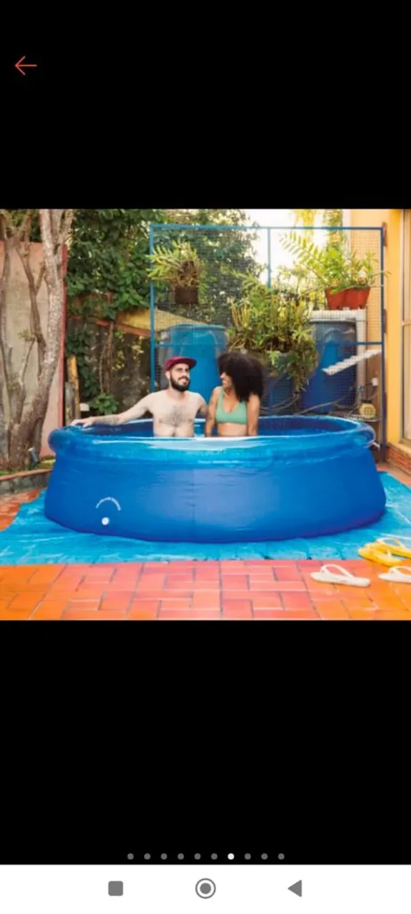 Piscina Inflável para Diversão no Verão