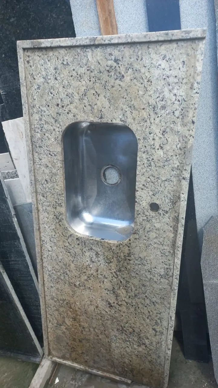 Bancada de cozinha em granito