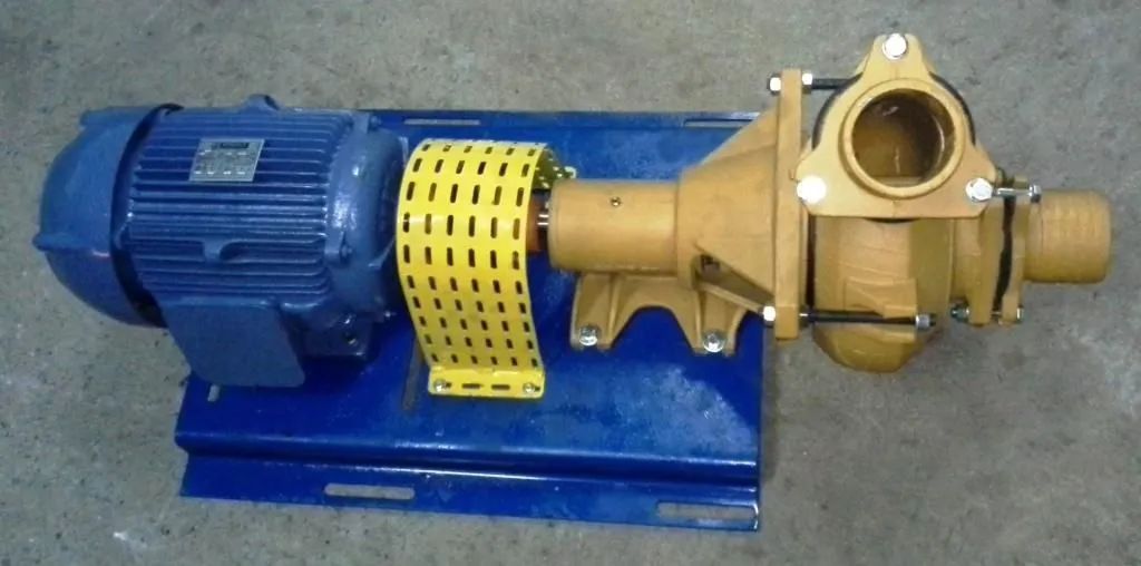Draga 4" com motor elétrico acoplado