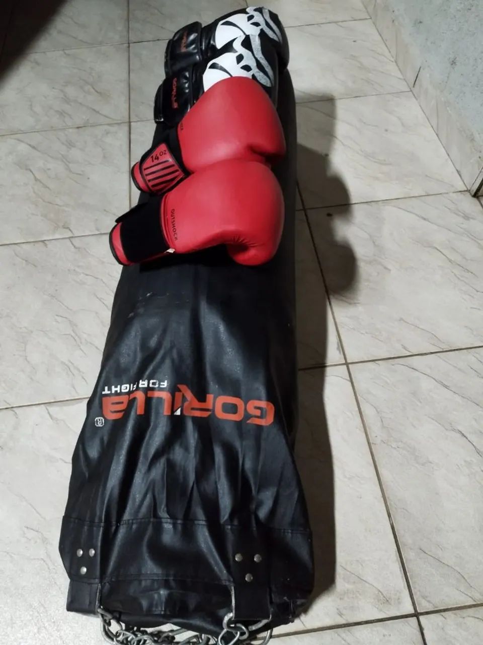 Saco boxe+ luvas - Foto 4