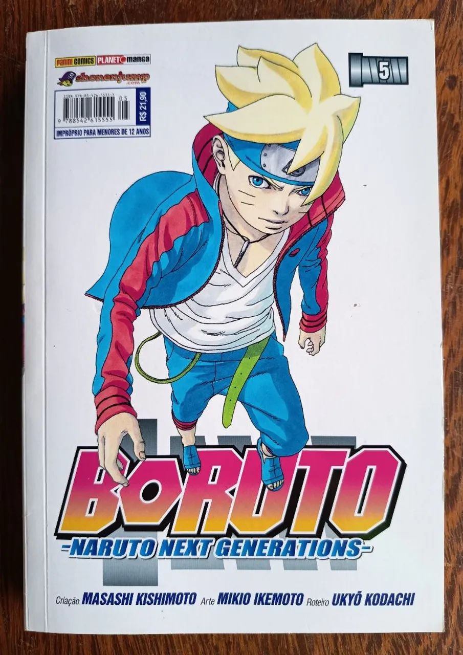 Kit 9 Revistas e 1 brinde (Boruto 5) - Foto 3