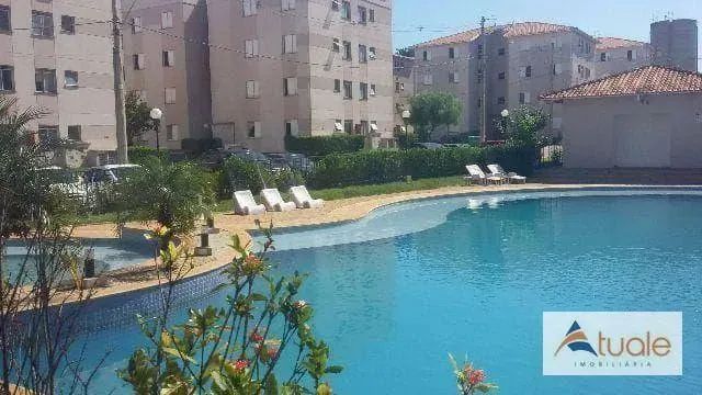 Apartamento com 2 dormitórios para alugar, 47 m² por R$ 1.360,00/mês - Jardim Santa Maria 