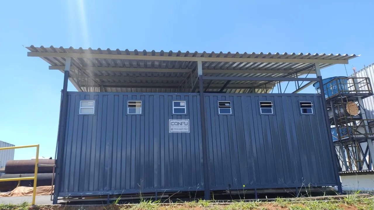 Canteiro de obra átrio desmontável  - Foto 2