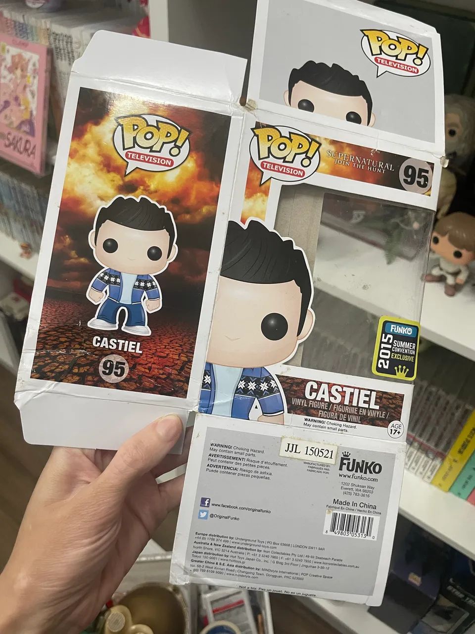 funko pop castiel 95 summer convention 2015 - Foto 2