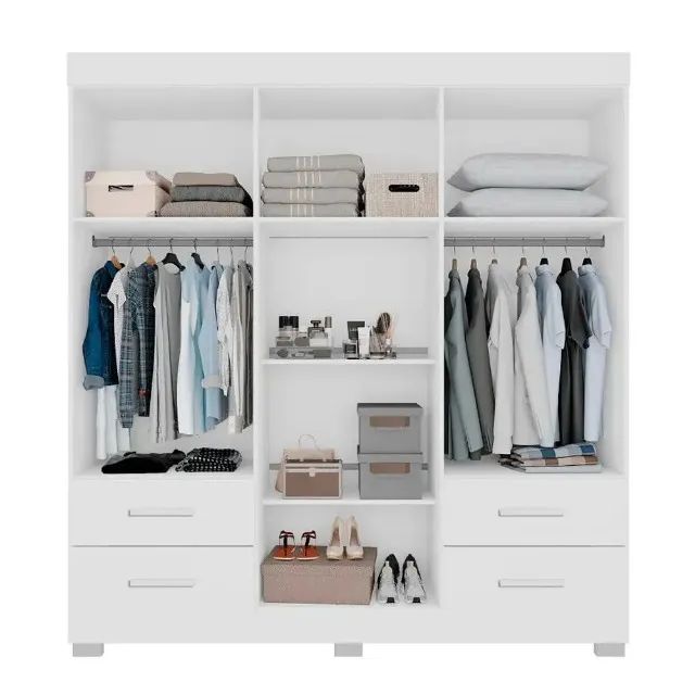 Guarda Roupa Verona 6 Portas 4 Gavetas DIRETO DE FÁBRICA! - Foto 2