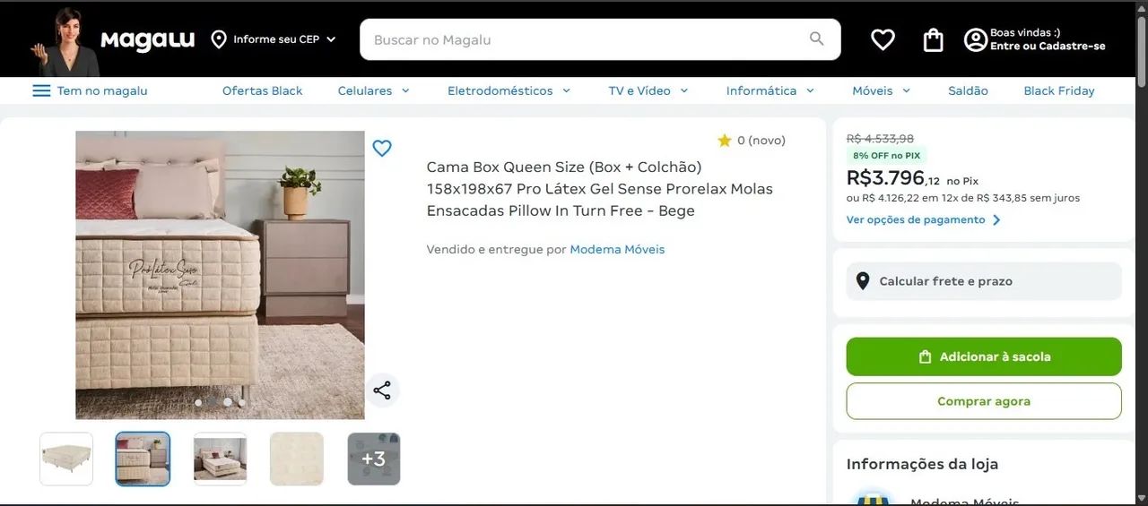 CAMA QUEEN SIZE  - Foto 4