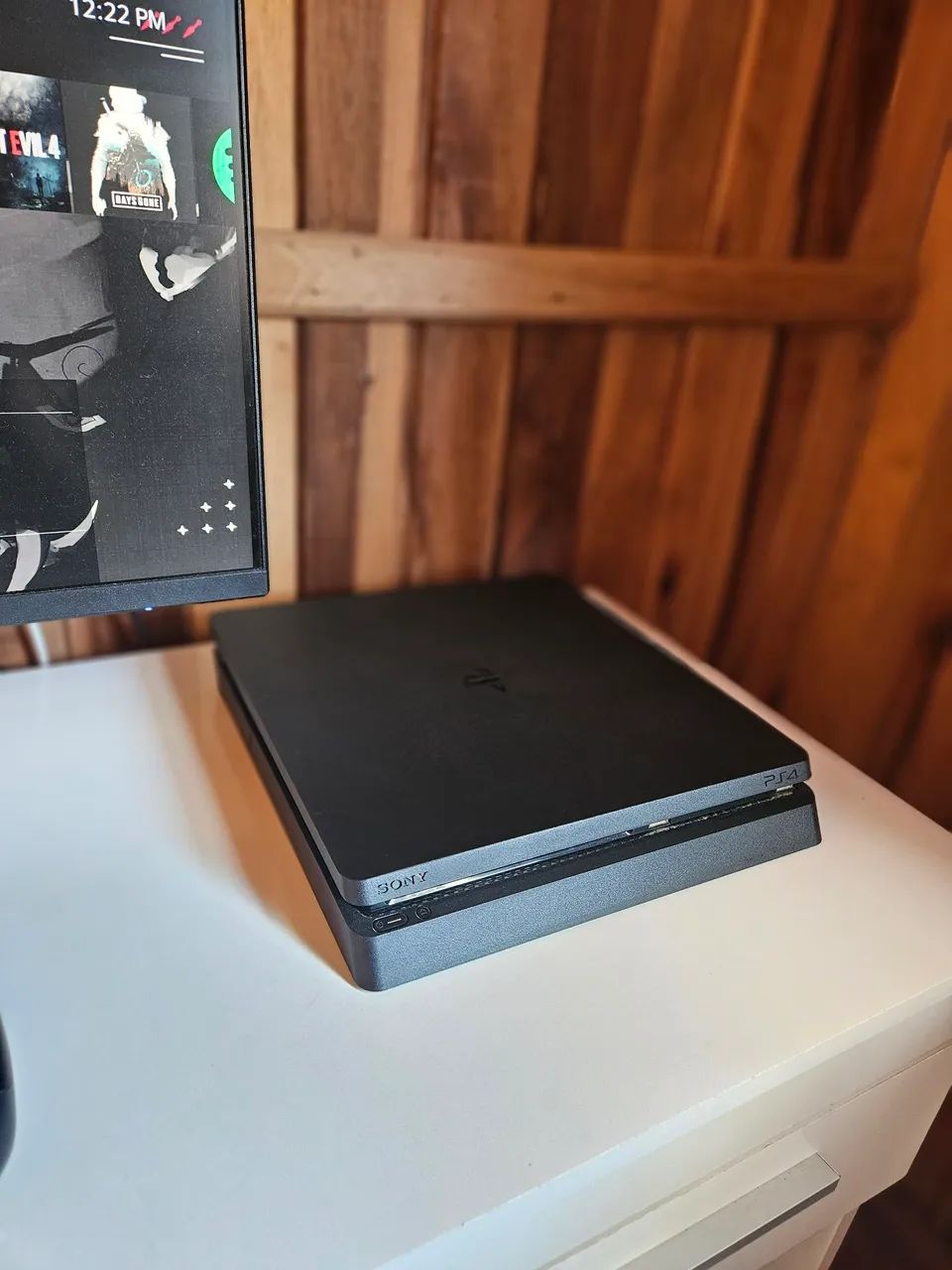 PlayStation 4 Slim 1TB + 2 Controles + Caixa Original - Ótimo Estado - Foto 2