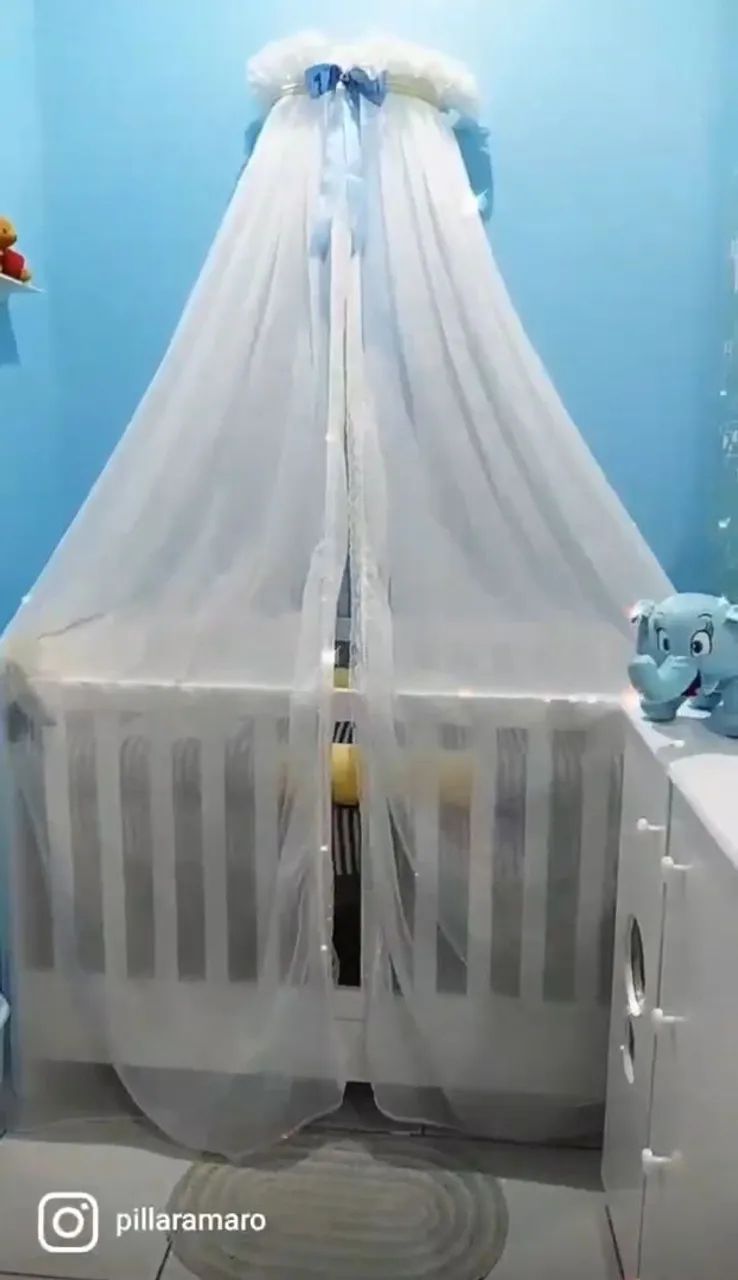 Lindo mosquiteiro para berço  - Foto 2