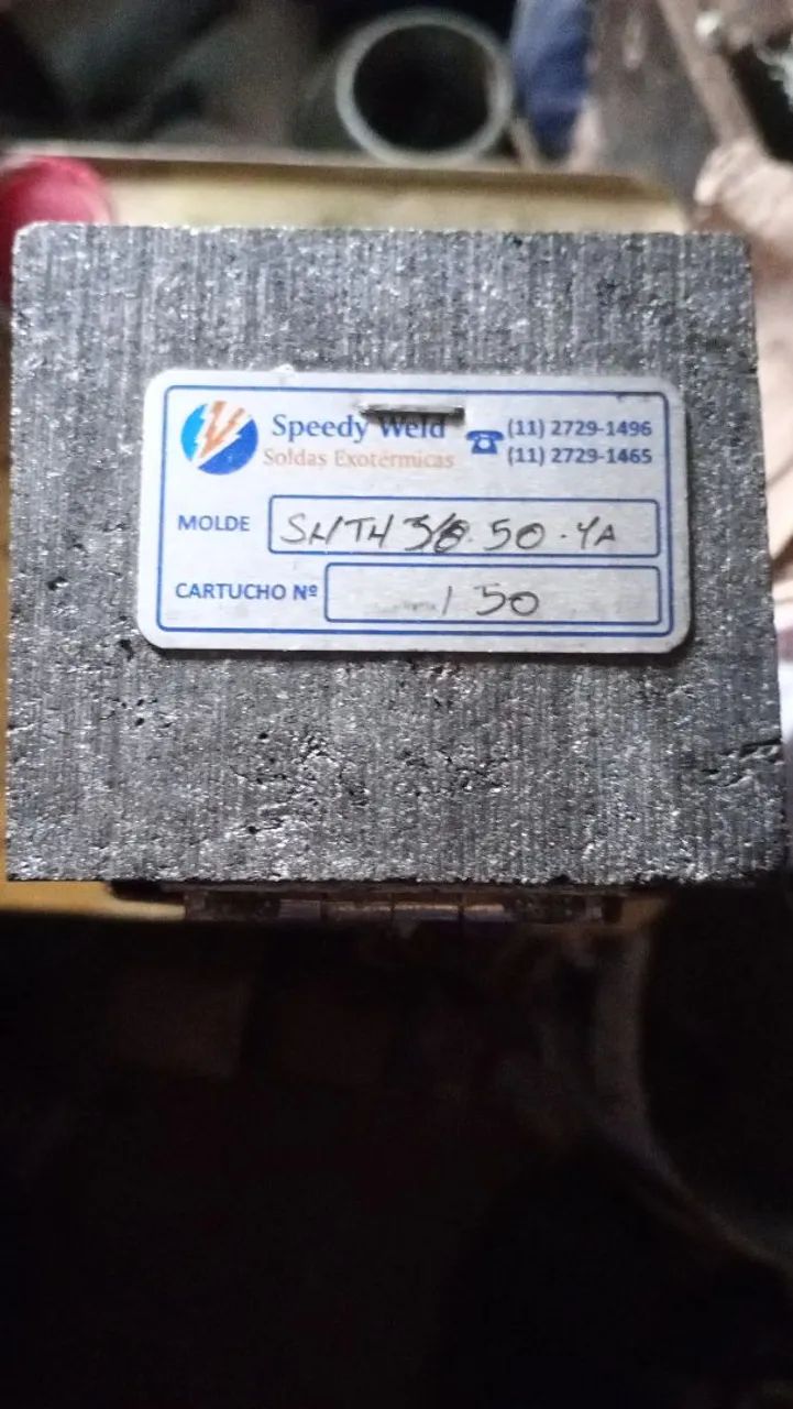 Molde para solda exotérmica  - Foto 3
