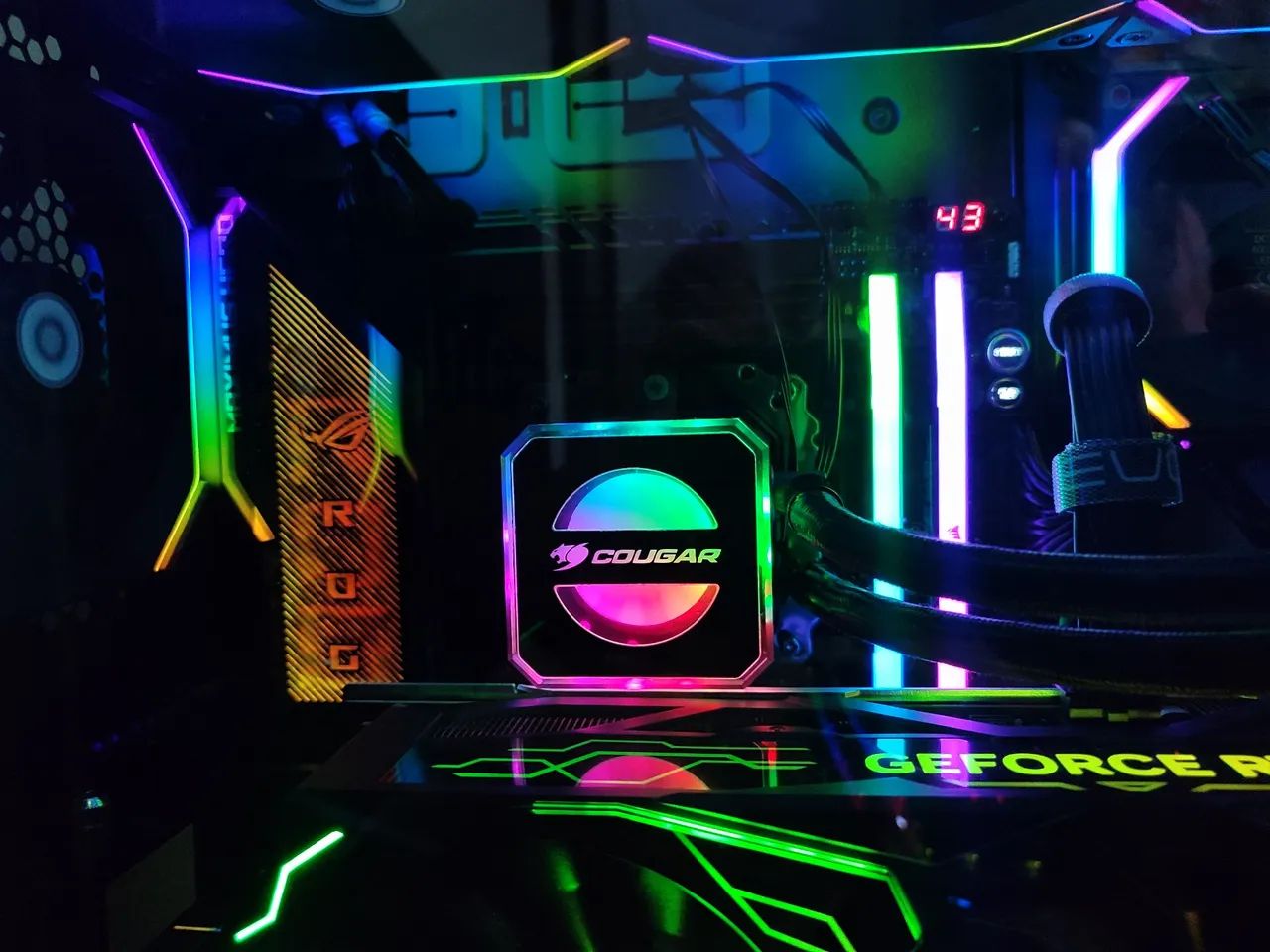 Water cooler Cougar Helo 360mm - Foto 2