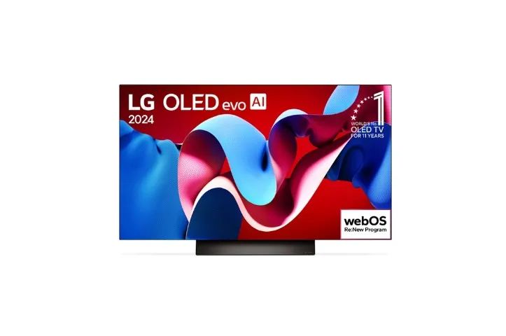 Smart TV LG OLED evo AI C4 4K 55 (LACRADA+NF+GARANTIA) 