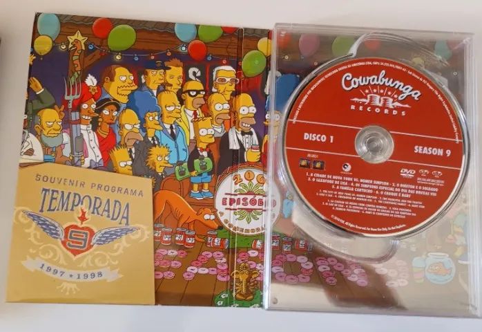 Box DVDs Os Simpsons 9ª Temporada Original - Foto 5