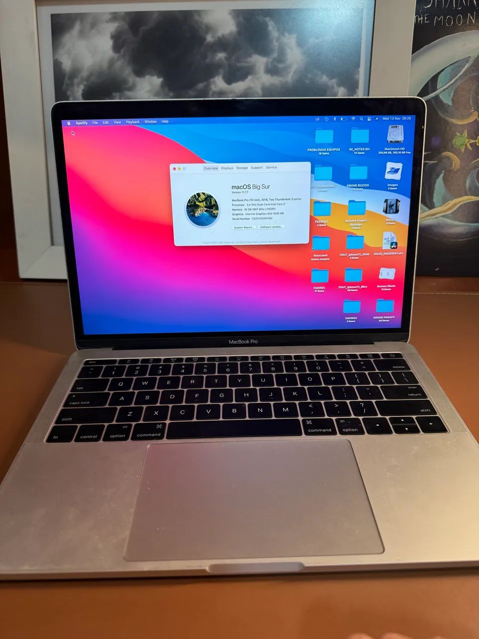macbook pro 13 i7 16gb