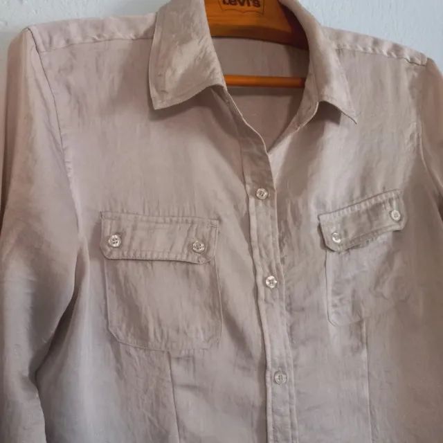 43_Camisa manga longa Calvin Klein / Tam M  - Foto 2