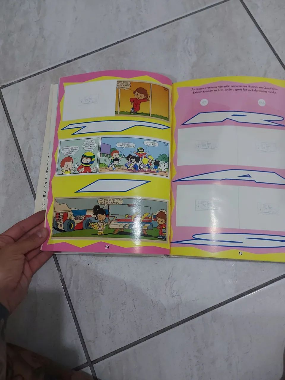 Livro Ilustrado Senninha e Sua Turma Ótimo estado  - Foto 4