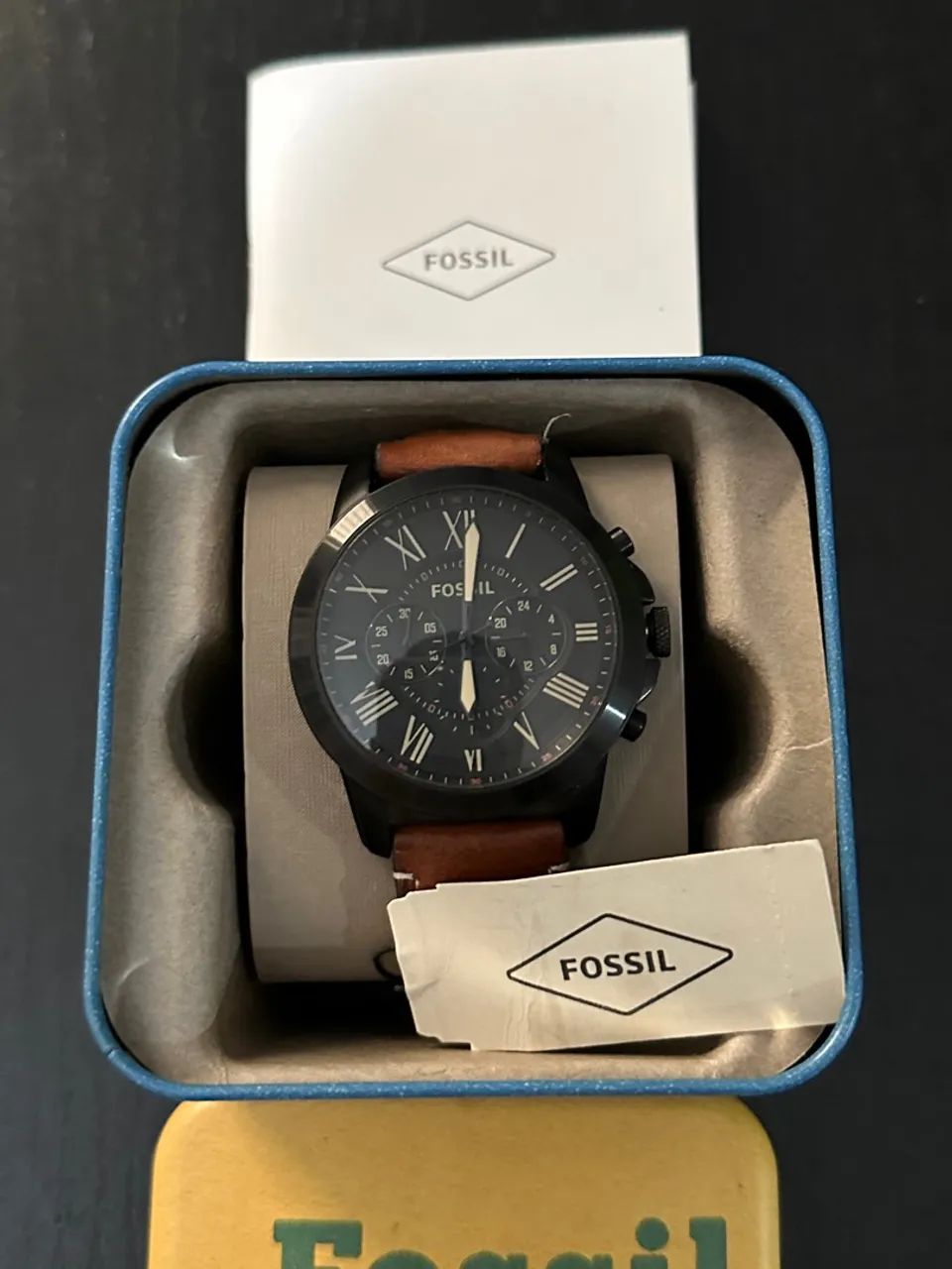 Relógio Masculino Fossil FS5241/0PN - Foto 4