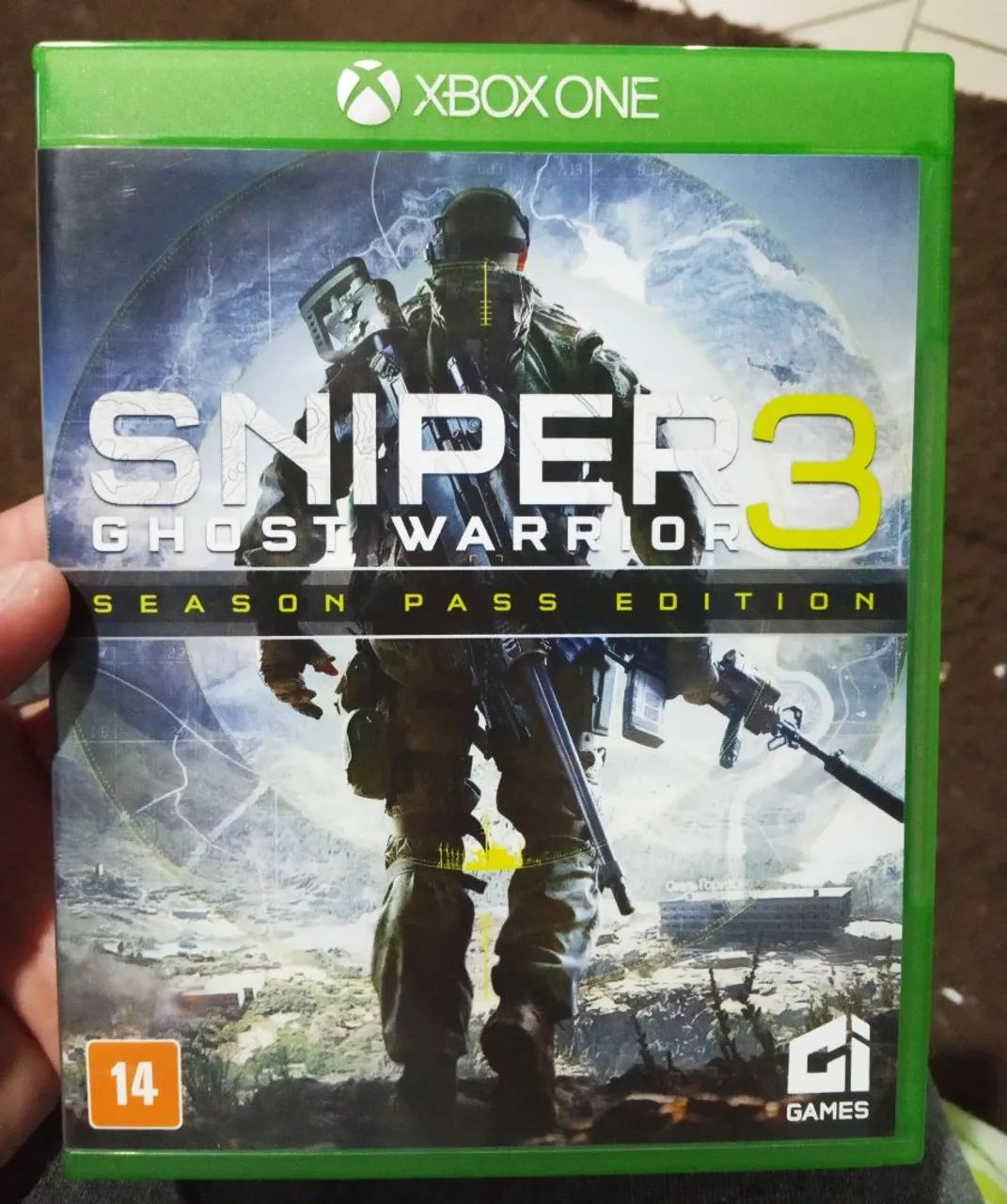 Jogo Xbox one mídia física