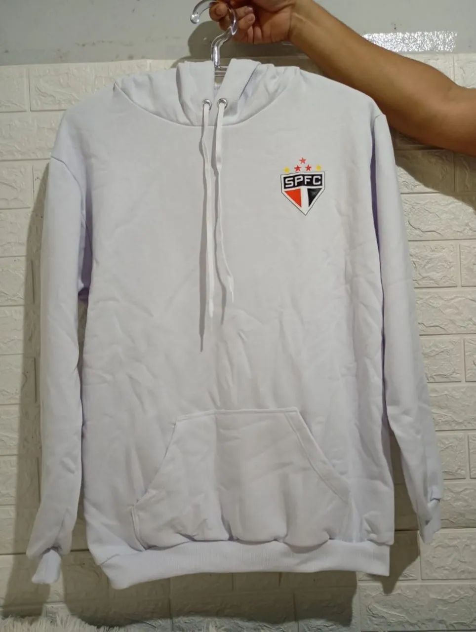 Moletom Canguru Moletom SÃo Paulo Blusa Moletom Canguru Blusa De