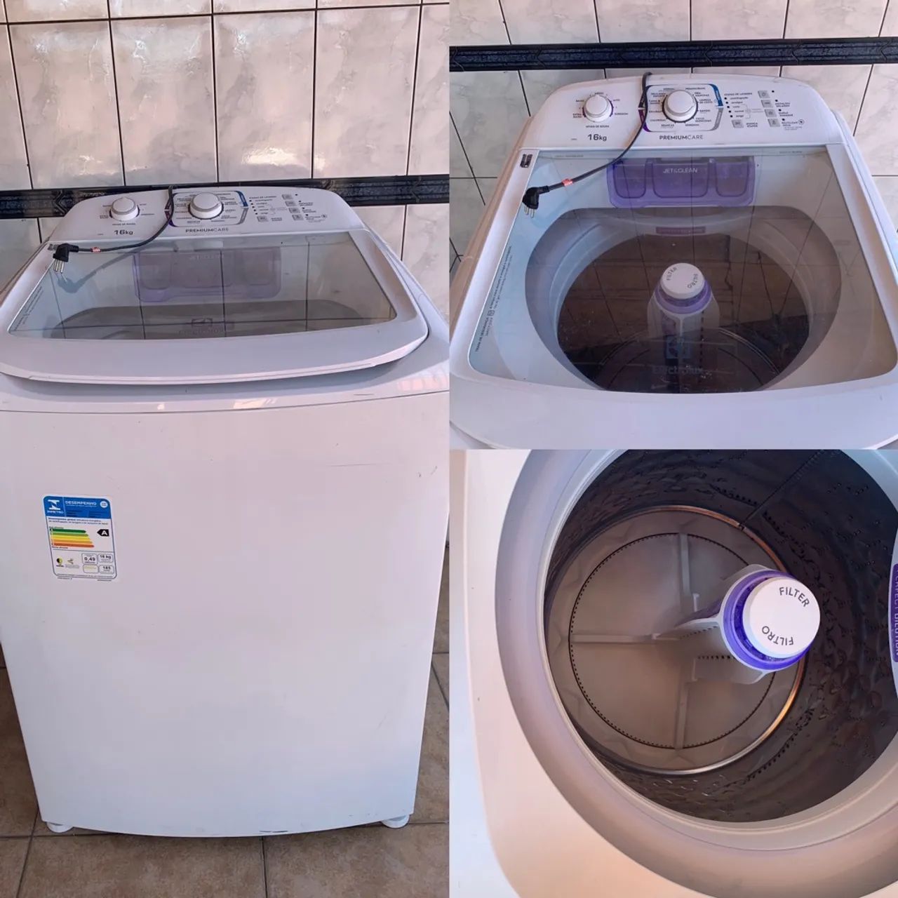 Electrolux 16 kg, seminova , 2 anos de uso 