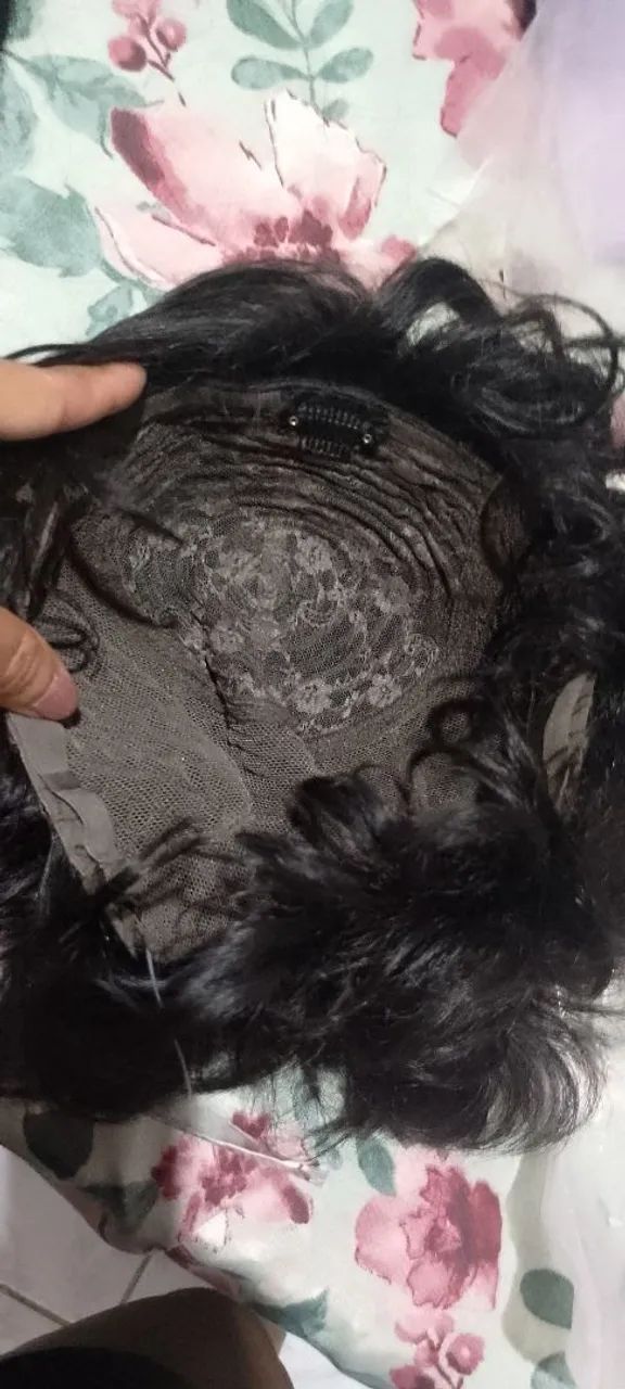 Peruca de cabelo humano curta  - Foto 3