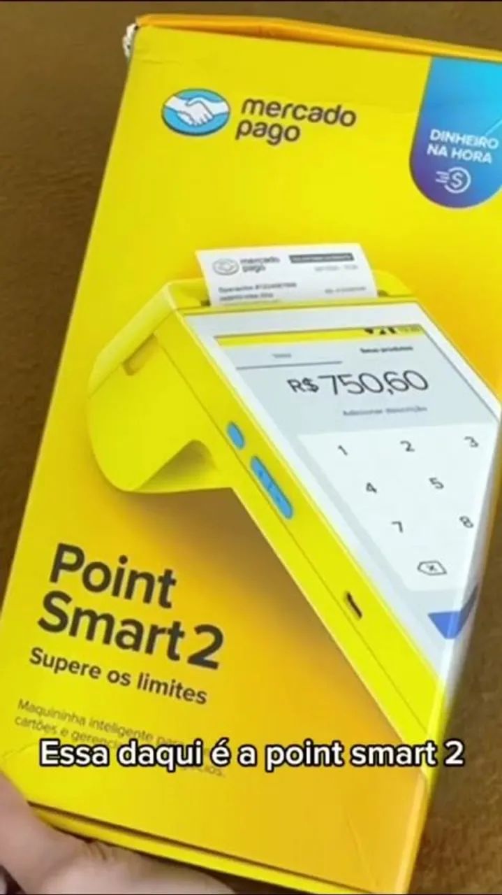 Máquina de cartão point smart 2  - Foto 2